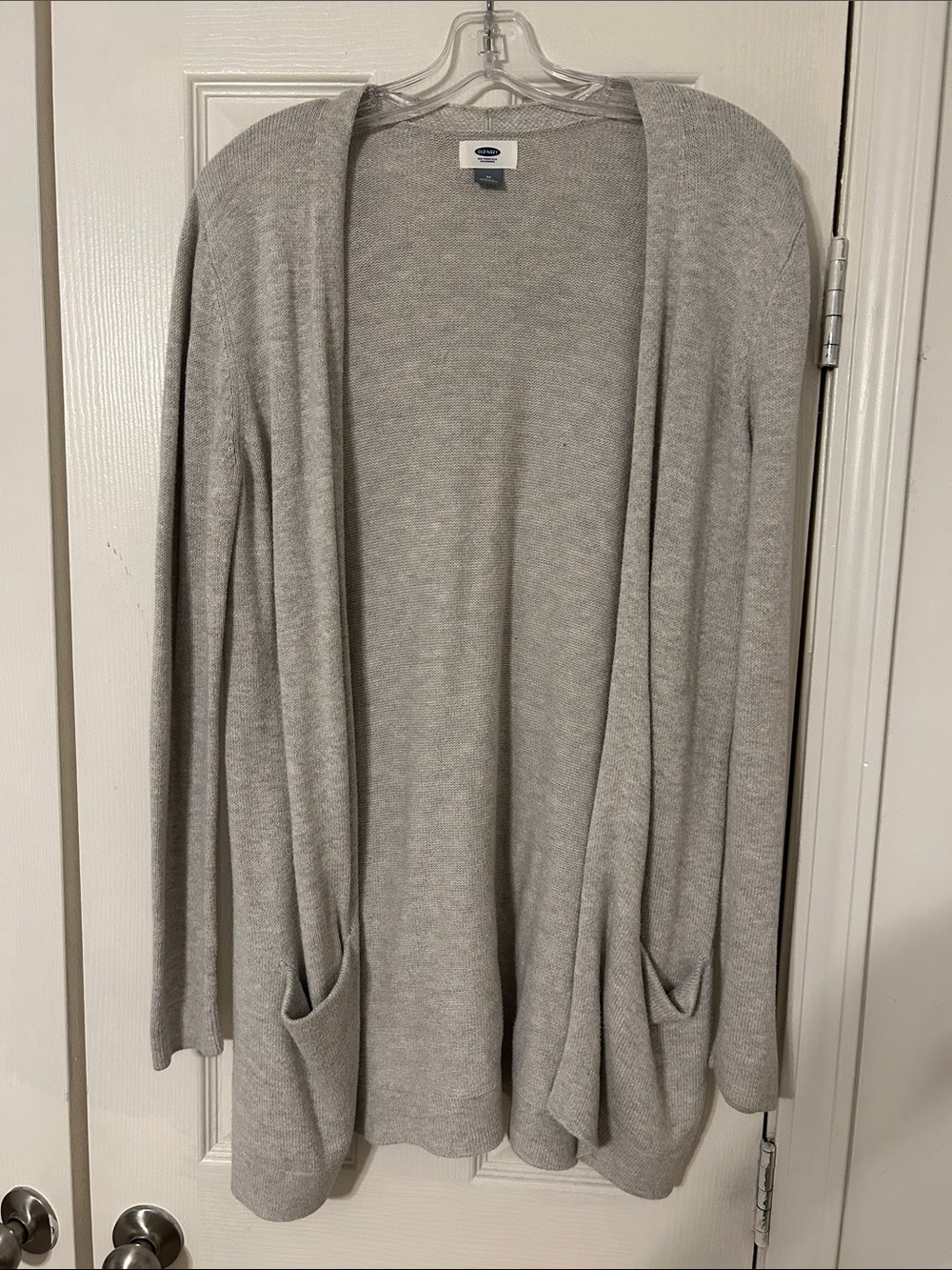 Old Navy Light Gray Open-Front Women's Cardigan